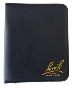 Case for flower essences, scratched Bach, part